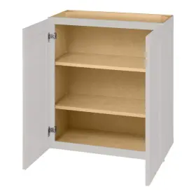 W2730-g Hampton Bay Ready To Assemble Plywood Shaker Wall Kitchen Cabinet Dove Gray