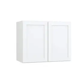 W3018-csw Hampton Bay Kitchen Shaker Wall Cabinet 30 Inch X 18 12 Polar White Assembled