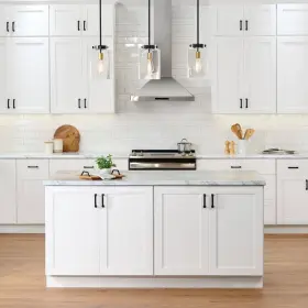 W361824 Hampton Bay Ready To Assemble Kitchen Cabinet 36 Inch X24 X18 Plywood Wall Bridge #3