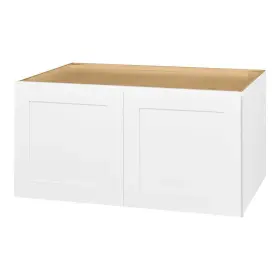 W361824 Hampton Bay Ready To Assemble Kitchen Cabinet 36 Inch X24 X18 Plywood Wall Bridge
