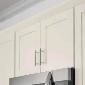 W3624-cw Hampton Bay Antique White Ready To Assemble Shaker Wall Bridge Kitchen Cabinet #2