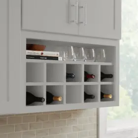 Wfc3018-g Hampton Bay Ready To Assemble Plywood Shaker Wall Flex Kitchen Cabinet Gray #2