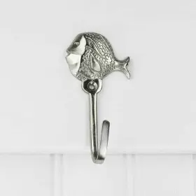 Highpoint Collection 817899015974 Satin Nickel Plated Fish Wall Hooks Finish