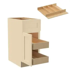 B15l-2t-ut-nbc Home Decorators Collection Assembled Kitchen Cabinet 34.5 Inch X15 Blended Cream