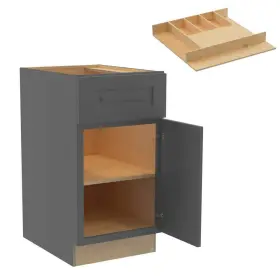 B18r-ct-gdo Home Decorators Collection Grayson 18 Inch W X 24 D 34.5 H Assembled Plywood Base Kitchen Cabinet