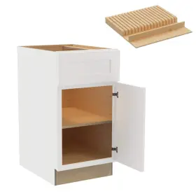 B18r-kb-npw Home Decorators Collection Kitchen Cabinets 24 Inch Dx34.5 Hx18 W Modular Plywood Pacific White