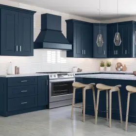 B21l-2t-ct-gmb Home Decorators Collection Base Kitchen Cabinet 21 Inch W X 24 D 34.5 H Plywood Mythic Blue #2
