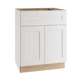 B24-npw Home Decorators Collection Base Kitchen Cabinet 24 Inch W X D 34.5 H Plywood Pacific White