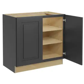 B36fh-gdo Home Decorators Collection Assembled Kitchen Cabinets 36 Inch W X 24 D 34.5 H In Deep Onyx