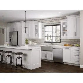 Bp1.5-pw Home Decorators Collection Kitchen Cabinet Base End Panel 24 Inch W X 1.5 D 34.5 H White #2