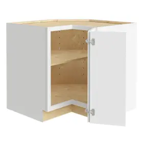 Ezr36r-npw Home Decorators Collection Assembled Kitchen Cabinet Framed Mdf Modern Pacific In White