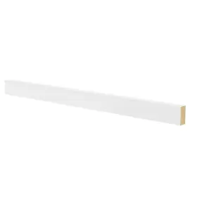 Lrm8-pw Home Decorators Collection 96 Inch W X 1.63 D 0.75 H Kitchen Cabinet Shaker Light Rail Molding In