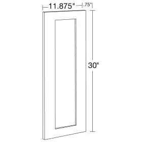 Mwep30-tpg Home Decorators Collection Kitchen 0.75 Inch L Cabinets Plywood Classic Gray Painted #3