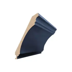 Tcm8-mb Home Decorators Collection 96 Inch W X 4 D 3.875 H Kitchen Cabinet Transitional Crown Molding In