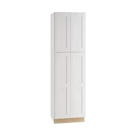 U242496-npw Home Decorators Collection Utility Pantry Kitchen Cabinet 24 Inch X24 X96 Soft Close