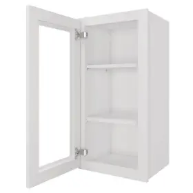 Hd-sd-w1530gd-a Homeibro Kitchen Cabinet 30 Inch X15 Dove Plywood Framed 2-shelves Composite White #2