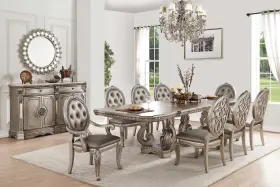 Homeroots Furniture 614486163694 68 Inch X 19 42 Antique Champagne Marble Top Server #3
