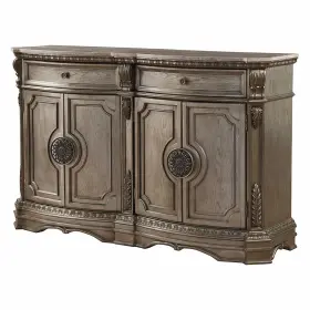 Homeroots Furniture 614486163694 68 Inch X 19 42 Antique Champagne Marble Top Server
