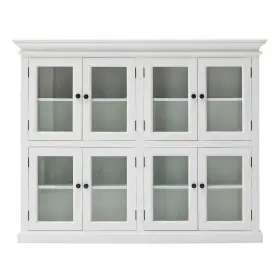 Homeroots Kitchen & Dining 808230004627 Classic White Two Level Mega Storage Cabinet #2
