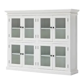 Homeroots Kitchen & Dining 808230004627 Classic White Two Level Mega Storage Cabinet #3