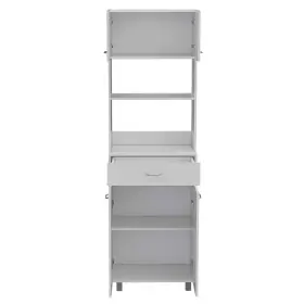 Homeroots Kitchen & Dining 808230120488 White Tall Pantry Cabinet With Two Storage Shelves #3