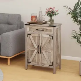 Homnia 197839290839 Bathroom Storage Cabinet Floor With Adjustable Shelves
