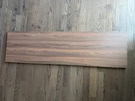 Ikea 004.429.89 See Photos Ekbacken Brown Walnut Effect Cut Section Laminate Countertop
