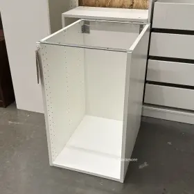 202.653.96 Ikea Sektion Base Cabinet Frame White 18x24x30 Inch Brand New