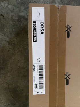 Ikea 302.486.79 Orsa Birch Drawer Front For Akurum Kitchen Cabinet 30 Inch X6 1/4