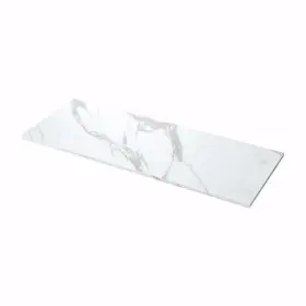 Ikea 30570353 New Ekbacken White Lively Marble Effect Laminate Countertop 74 Inch 305.703.53
