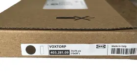 403.281.09 Ikea New Voxtorp Door Walnut Effect 12x30 Inch