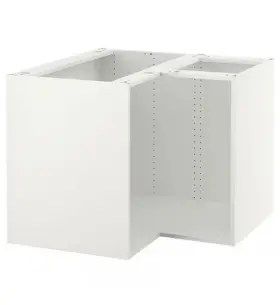 Ikea 502.655.02 Sektion Base Corner Cabinet Frame 47x26x30 Inch
