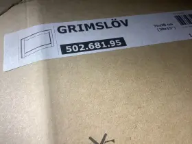 502.681.95 Ikea 1 Grimslov Drawer Front Medium Brown 30x15 Inch Width 30 Height 15 #3