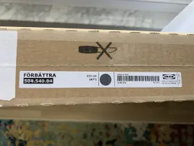 504.540.84 Ikea New F Rb Ttra Rounded Deco Strip Dark Gray 87 Inch L #2
