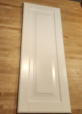 600.856.31 Ikea 1 Lidingo Cabinet Door 12 X 30 Inch For Akurum Cabinet. Noob Light Scratches
