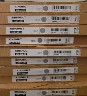 Ikea 602.662.90 Ringhult Light Grey Sektion Kitchen Cabinet Faces Gray 18x10