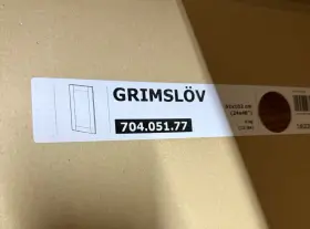 Ikea 704.051.77 Grimslov Medium Brown Door Kitchen Cabinet 24 Inch X 40 New