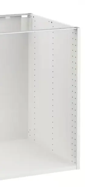 902.653.88 Ikea Right Side Panel Of Sektion Kitchen Cabinet Base Frame 30 Inch Tall 24 Deep