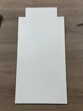 902.654.54 Ikea Sektion 15 Inch Wide By 30 Tall Kitchen Cabinet Back Panel Cover White