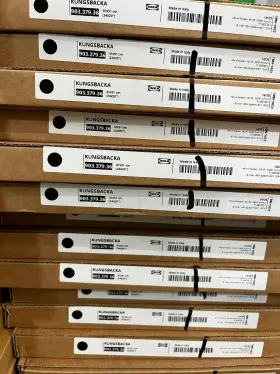 903.379.36 Ikea Qty 1 Kungsbacka 24x20 Inch Black Anthracite Cabinet Door New