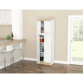 Al-3413 Inval America Llc Brushed Knobs Kitchen Storage Utility Cabinet Ready To Assemble
