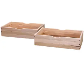 7936-rd-36 Kd Frames Rolling Under Bed Storage Drawer - Set Of 2