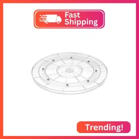 Kepfire Sx-k240 10 Inch Lazy Susan Turntable Acrylic For Cabinet Rotating Laz