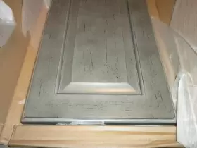 478-4002 Klearvue 811228013495 Damaged New Open Cabinetry Aspet Hazel 12 Inch W X 40 H Door Front #2