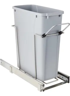 Rs-psw9-1-20-p Knape & Vogt And 17 Inch H X 8 W D Steel In-cabinet 20 Quart Singl