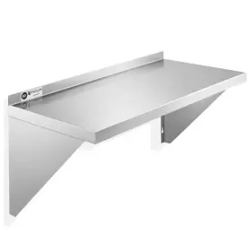 Kutler 313108422477 24 Inch W X 14 D Stainless Steel Wall Mounted Shelf Restaurant Kitchen Lau