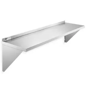 Kutler 744759122575 48 Inch W X 14 D Stainless Steel Wall Mounted Shelf Restaurant Kitchen Lau