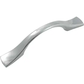 42126 Laurey Harmony 3-3/4 Inch Center-to-center Polished Chrome Cabinet Drawer Pull
