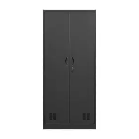 Ltmate 760762641803 Garage Cabinets 32 Inch 5-shelf Steel Freestanding Adjustable Shelves Black #3