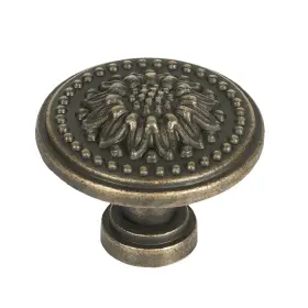 Lucky Monet 740196831124 10-pack Round Kitchen Cabinet Knobs Drawer Bronze 1.2x0.9 Inch